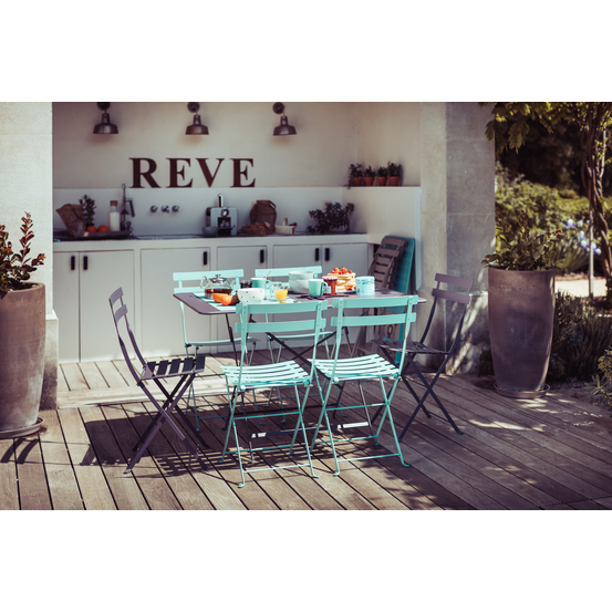 Chaise bistro menthe glaciale