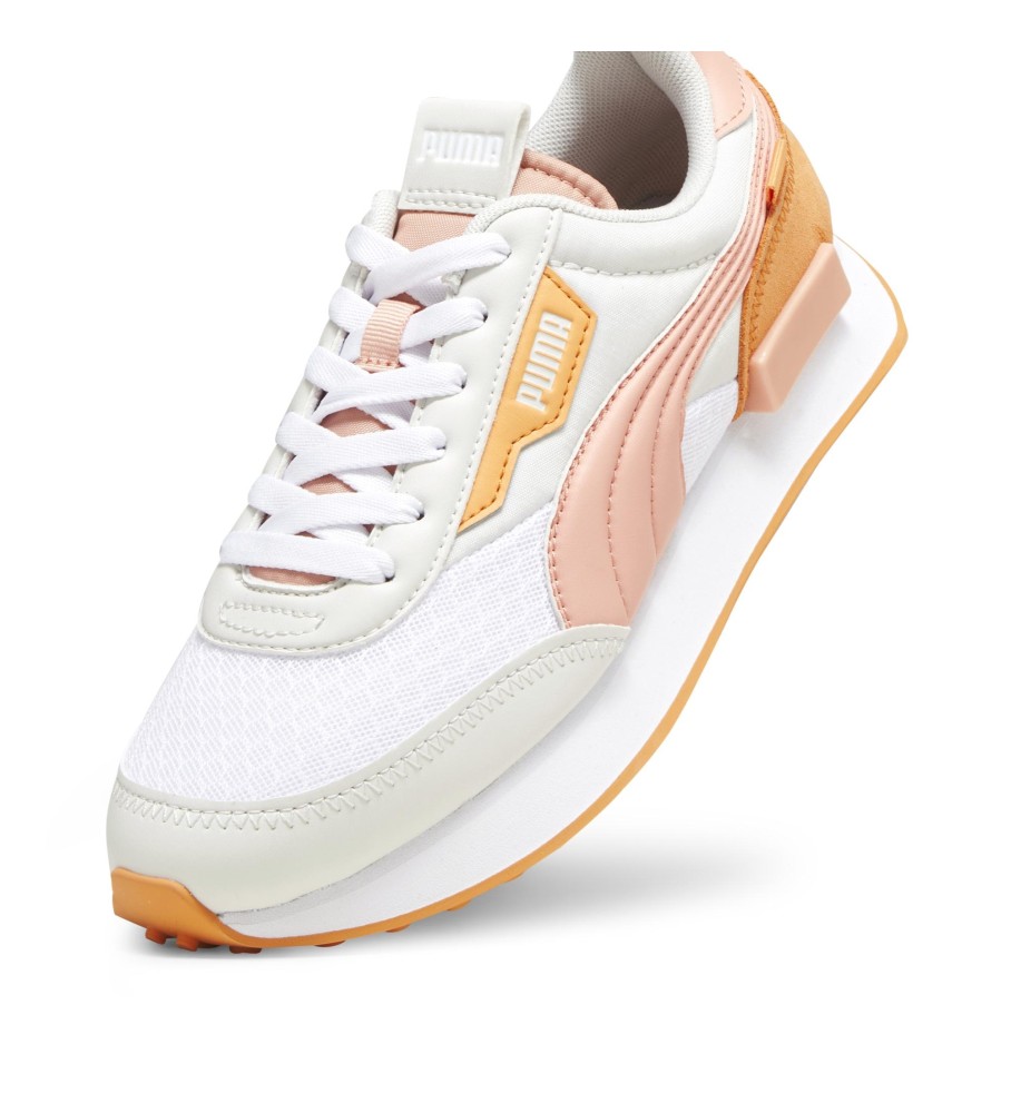 Tênis Puma Future Rider Pastel, Branco e Rosa