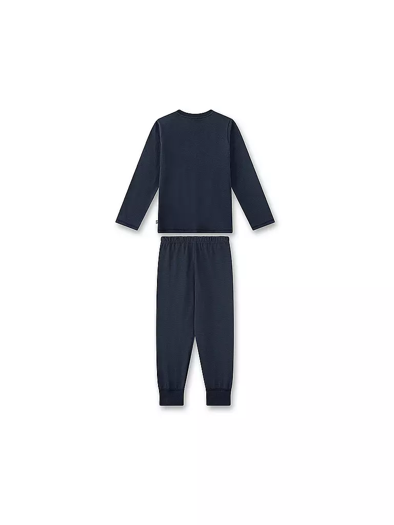 SANETTA Jungen Pyjama dunkelblau