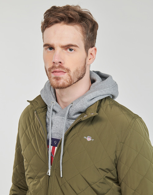 Gant - QUILTED WINDCHEATER - Kaki