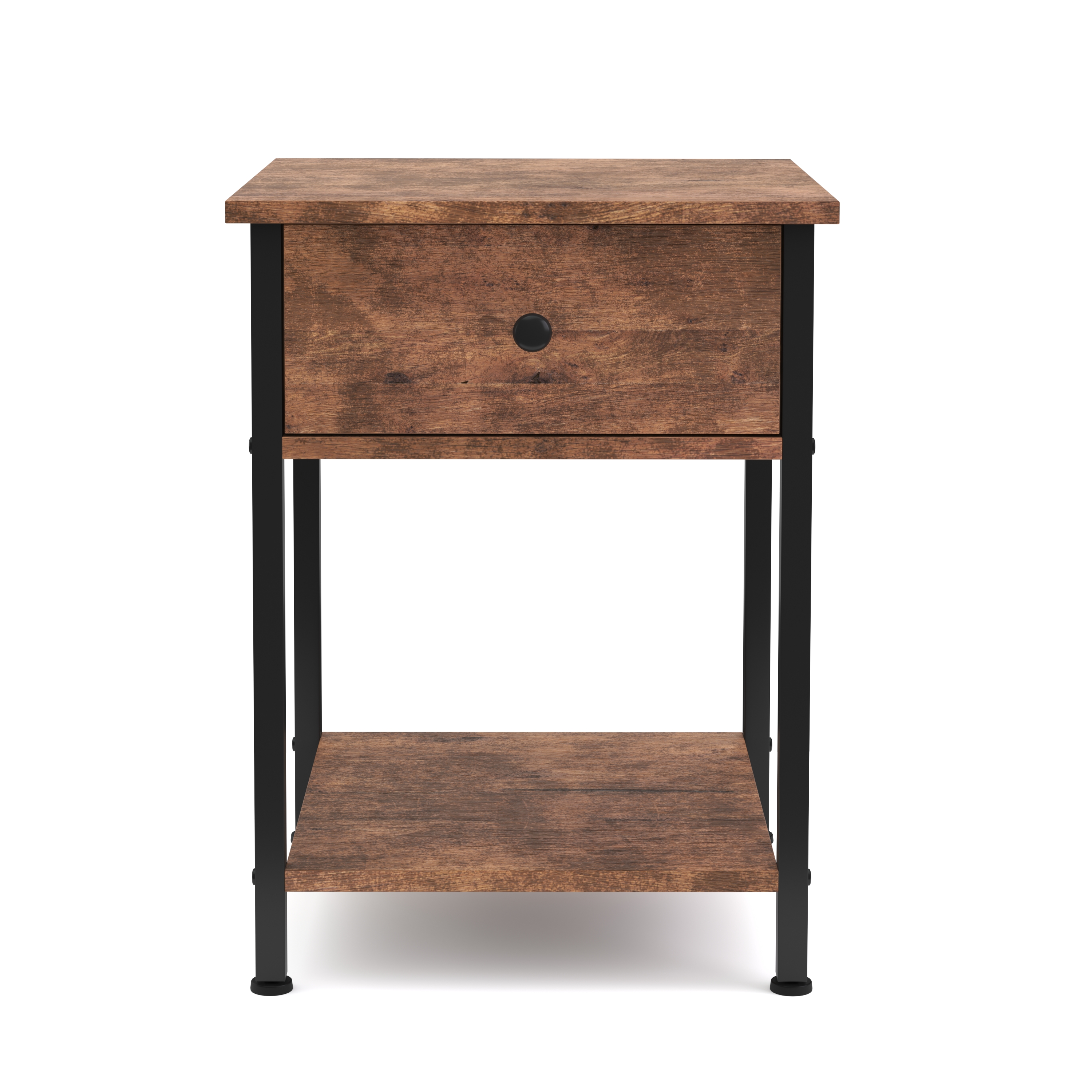 Nachttisch Vintage BONITA 40 x 55 cm mit 1 Schublade