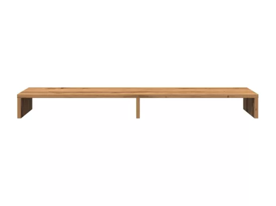 Support de moniteur chêne artisanal 100x27x10cm bois ingénierie