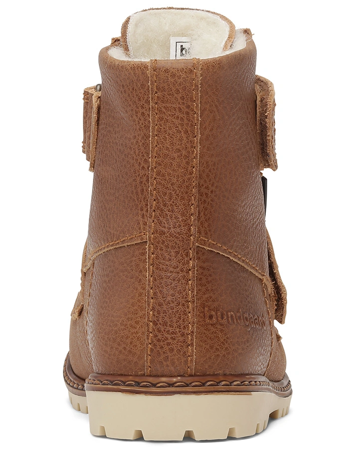 Klett-Winterboots TERRY VELCRO gefüttert in brown