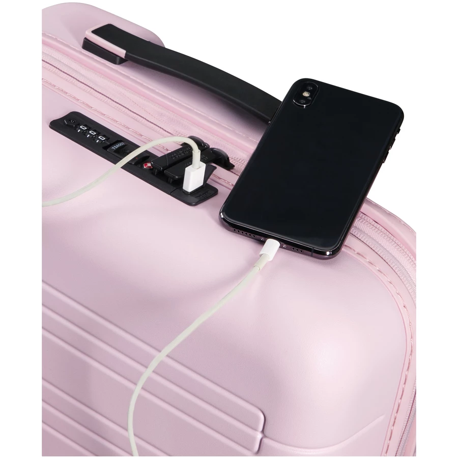American Tourister Novastream - 4-Rollen Kabinentrolley 55 cm erw. soft pink