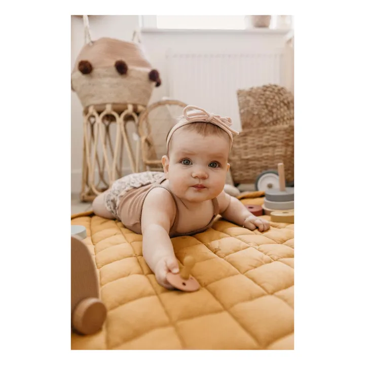 Play and Go Sac / Tapis d'éveil | Jaune moutarde