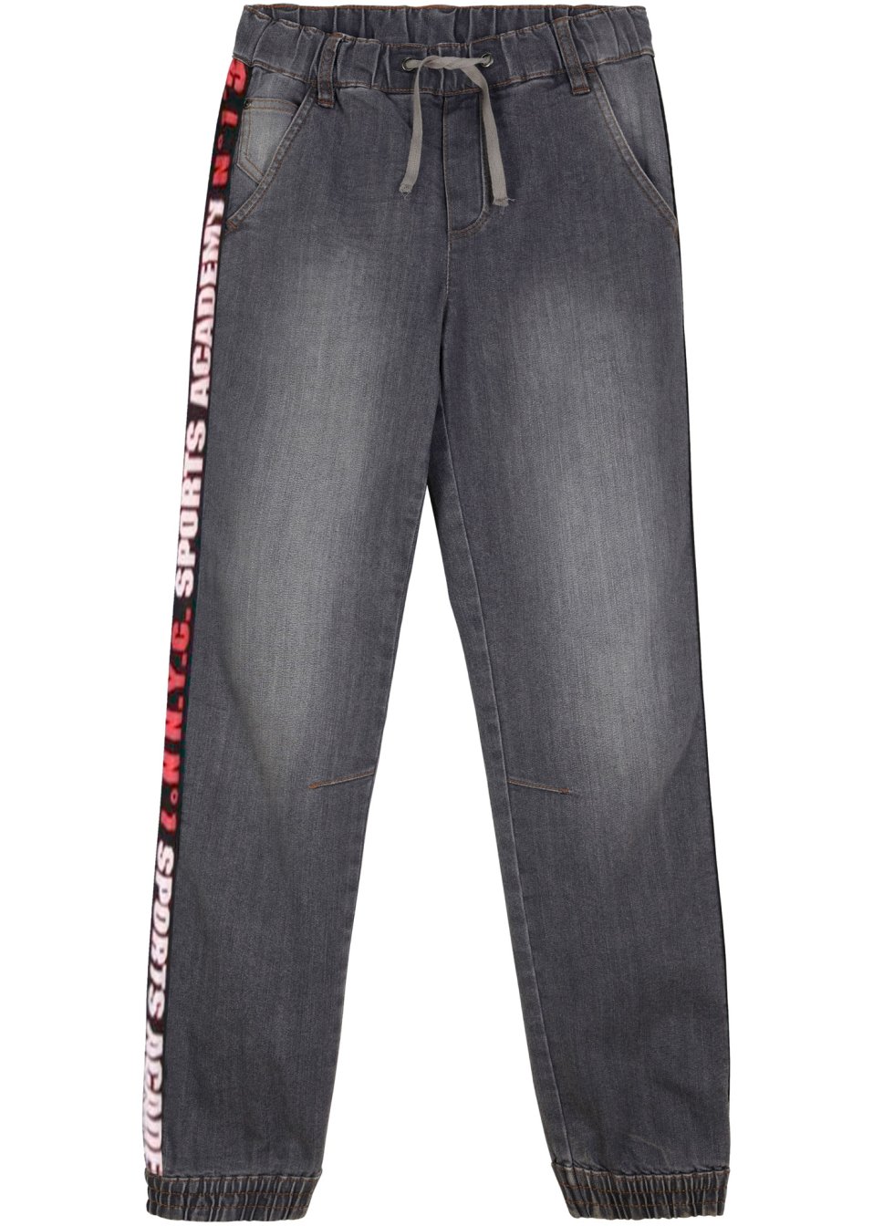 Jogg-jean garçon avec galon, Slim Fit