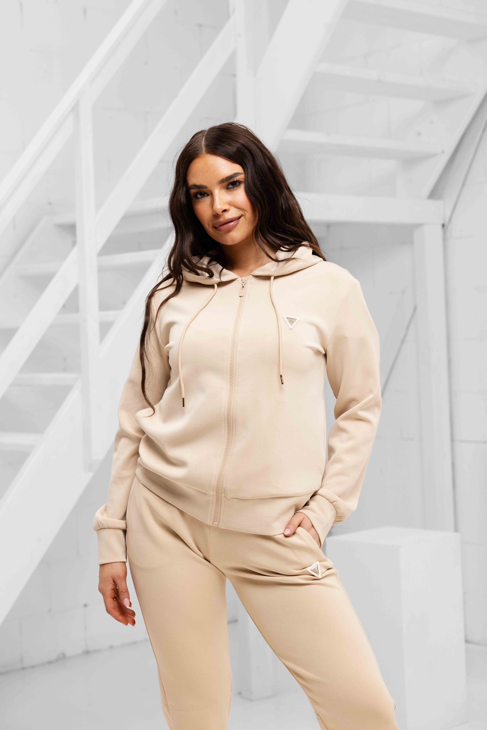Guess Olympe Trainingspak Dames Beige