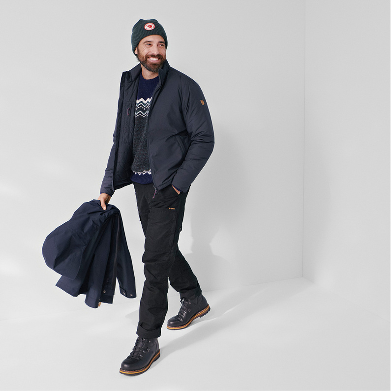 Fjällräven Herren Visby 3 in 1 Jacke