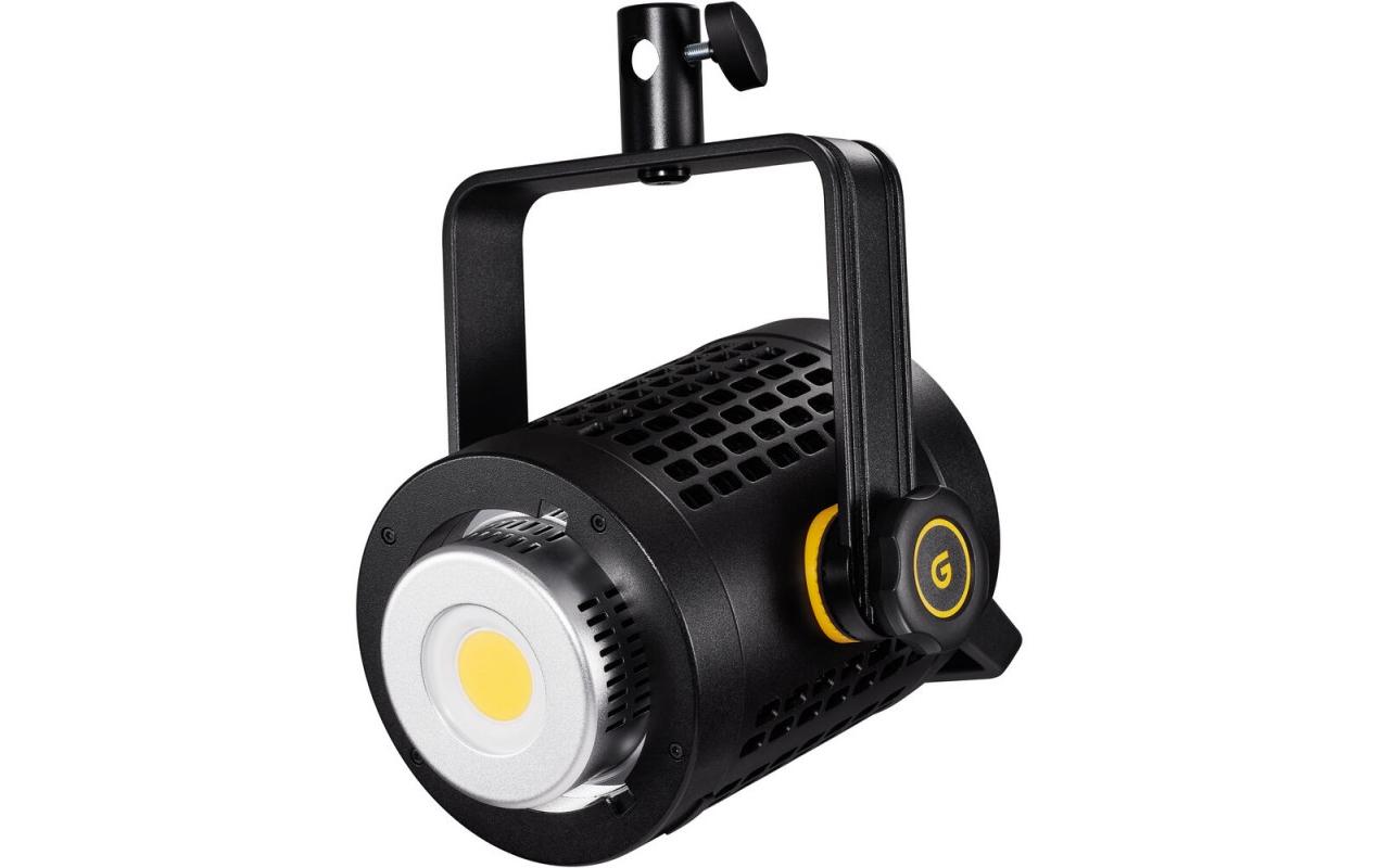 Videoleuchte UL60 Geräuschlos-LED<br>Geräuschlose 60-W-LED-Lampe mit Tageslichttemperatur (5600K), die dank eines speziell entwickelten lüfterlosen Systems eine geräuschlose Kühlung bietet