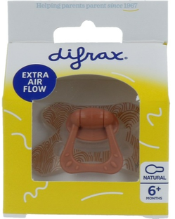 Difrax Fopspeen Natural 6  maanden 1ST