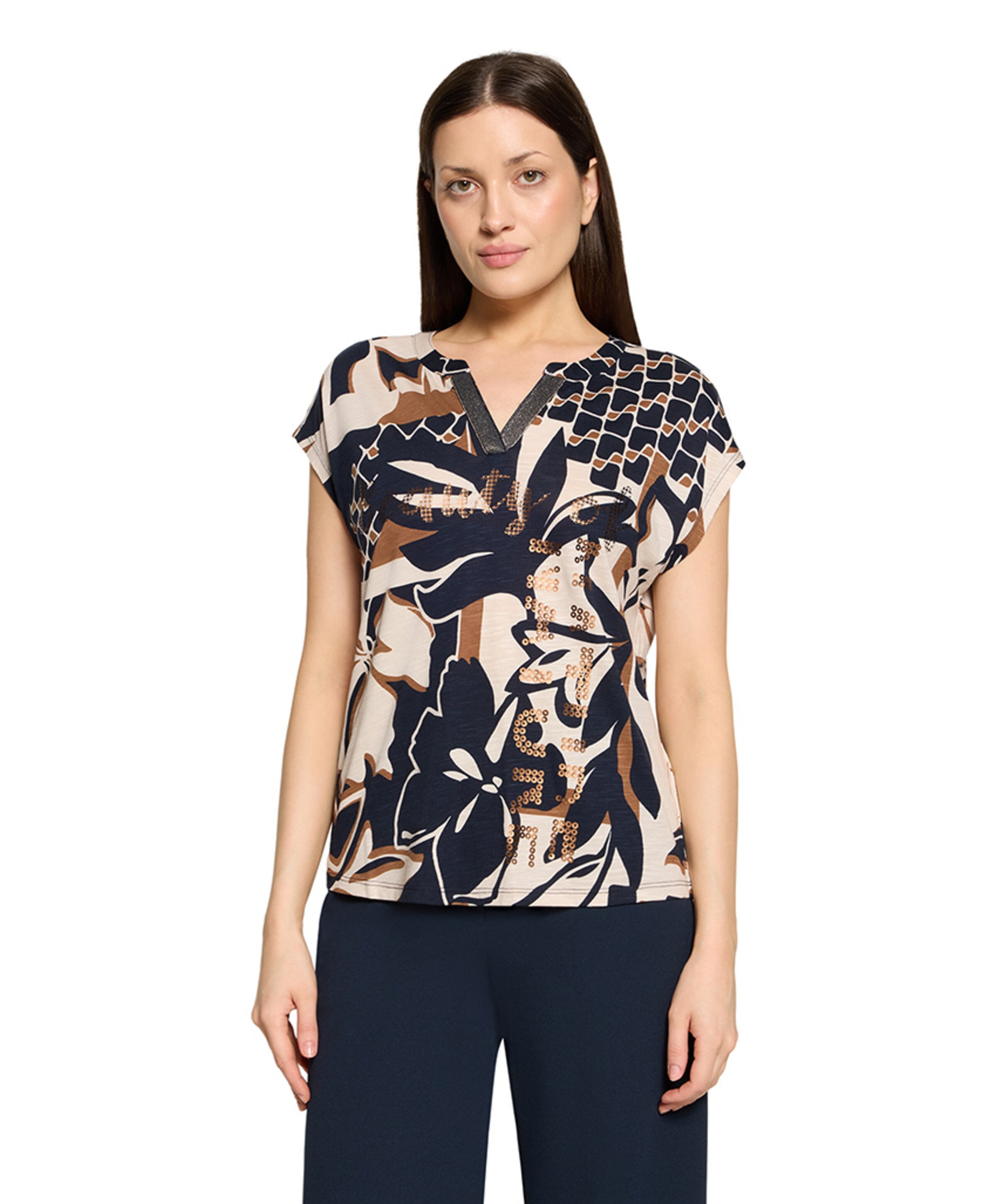 Betty Barclay Dames T-shirt blauw