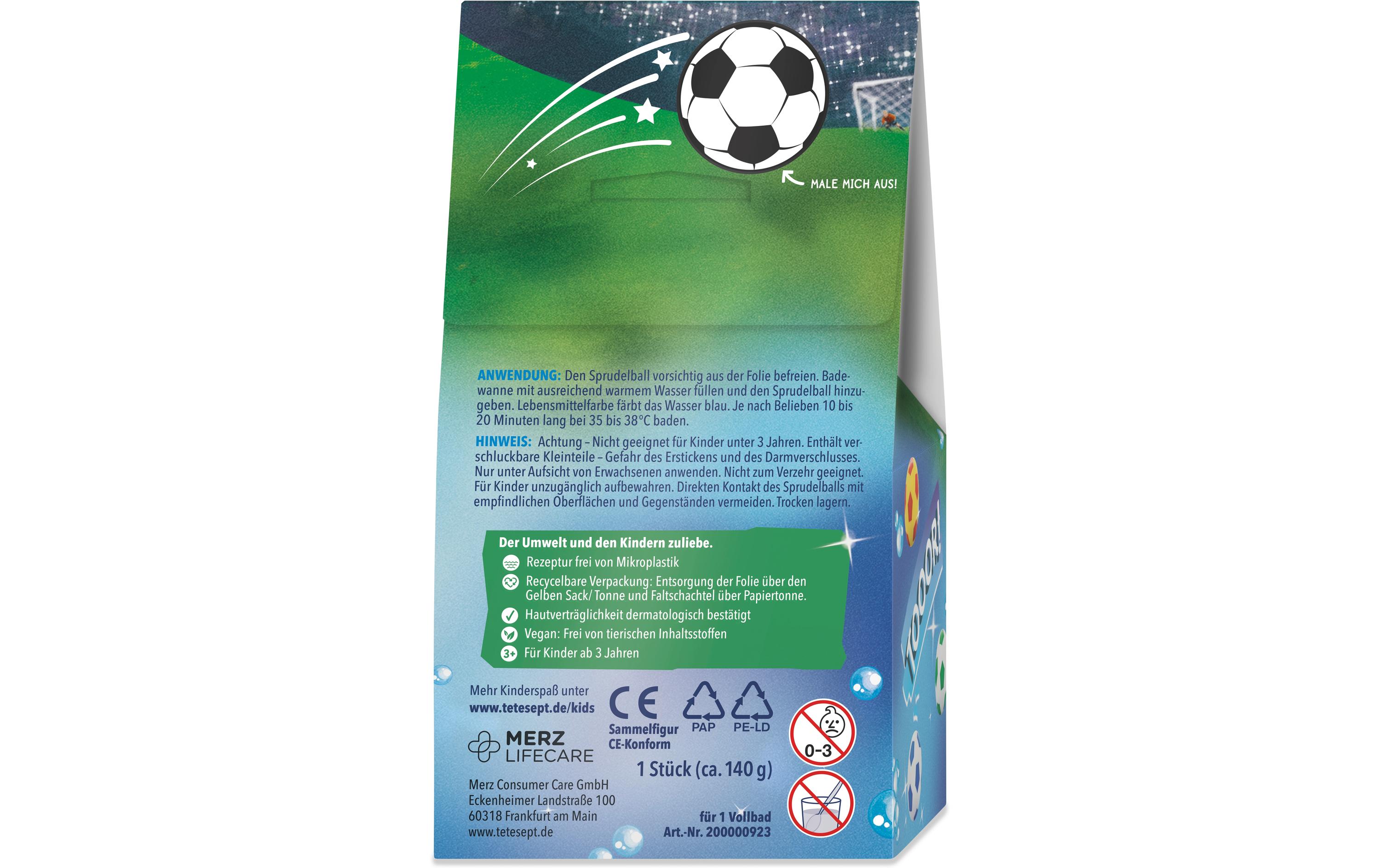 Kids Fussballfieber 140 gBadezusatz