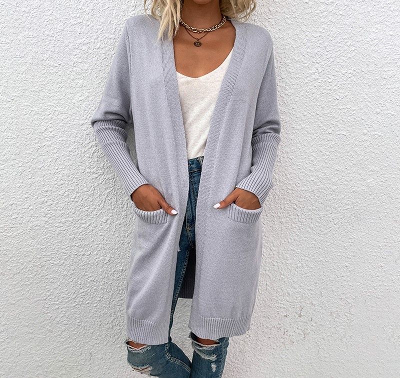 Pinkkus - Open-front effen vest