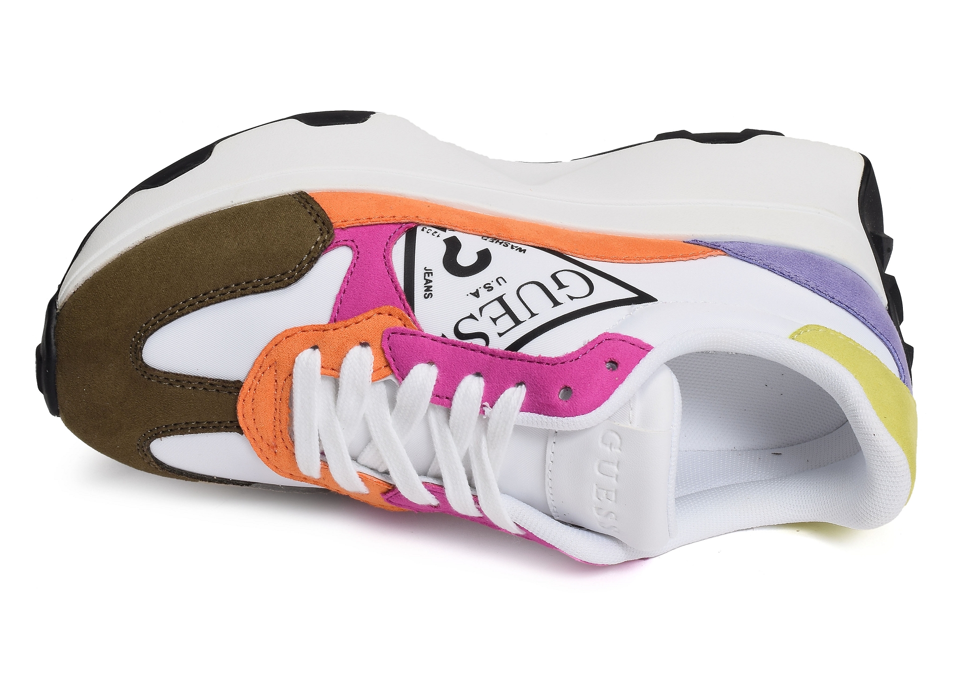 Calebb4 blanc multicolore