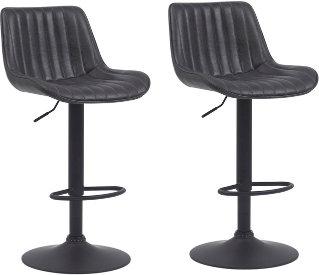 HELA Barhocker »SABINE« Set,  drehbar,höhenverstellbar mit Gasdruckfeder,Vintage-Optik
