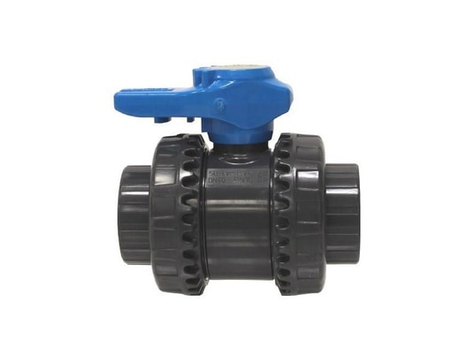 FIP - Vanne pvc double union à coller 75mm - vib75c