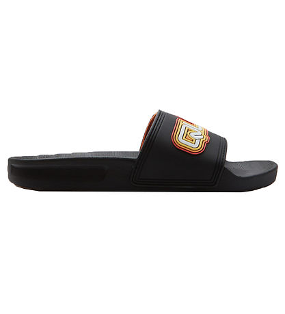 Quiksilver Badesandalen - Rivi Wortmarke - Schwarz