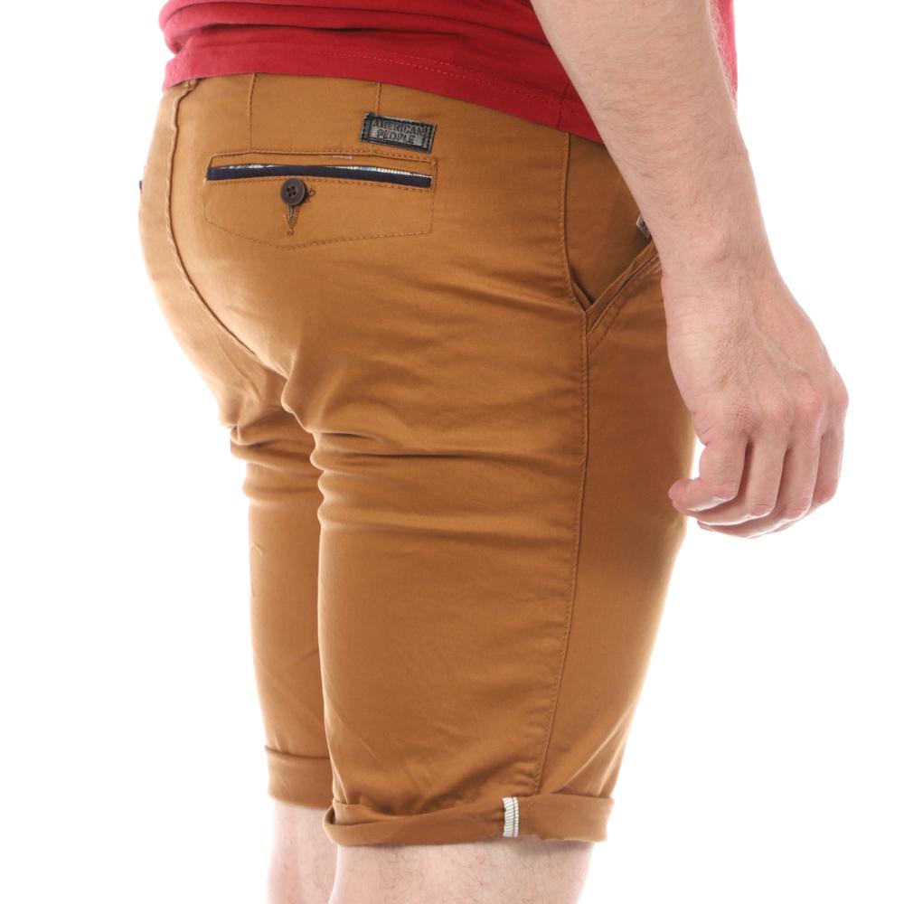 American People Short Marron Homme American People Most