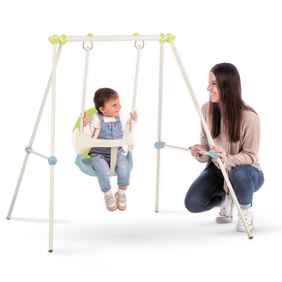 Smoby Sweet Life babyschommel - metaal