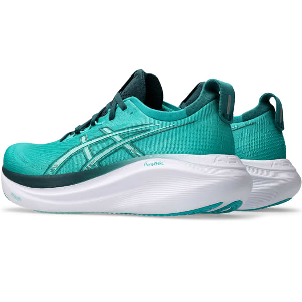Chaussure running ASICS GEL-NIMBUS 27 WAVE TEAL/SAXON GREEN