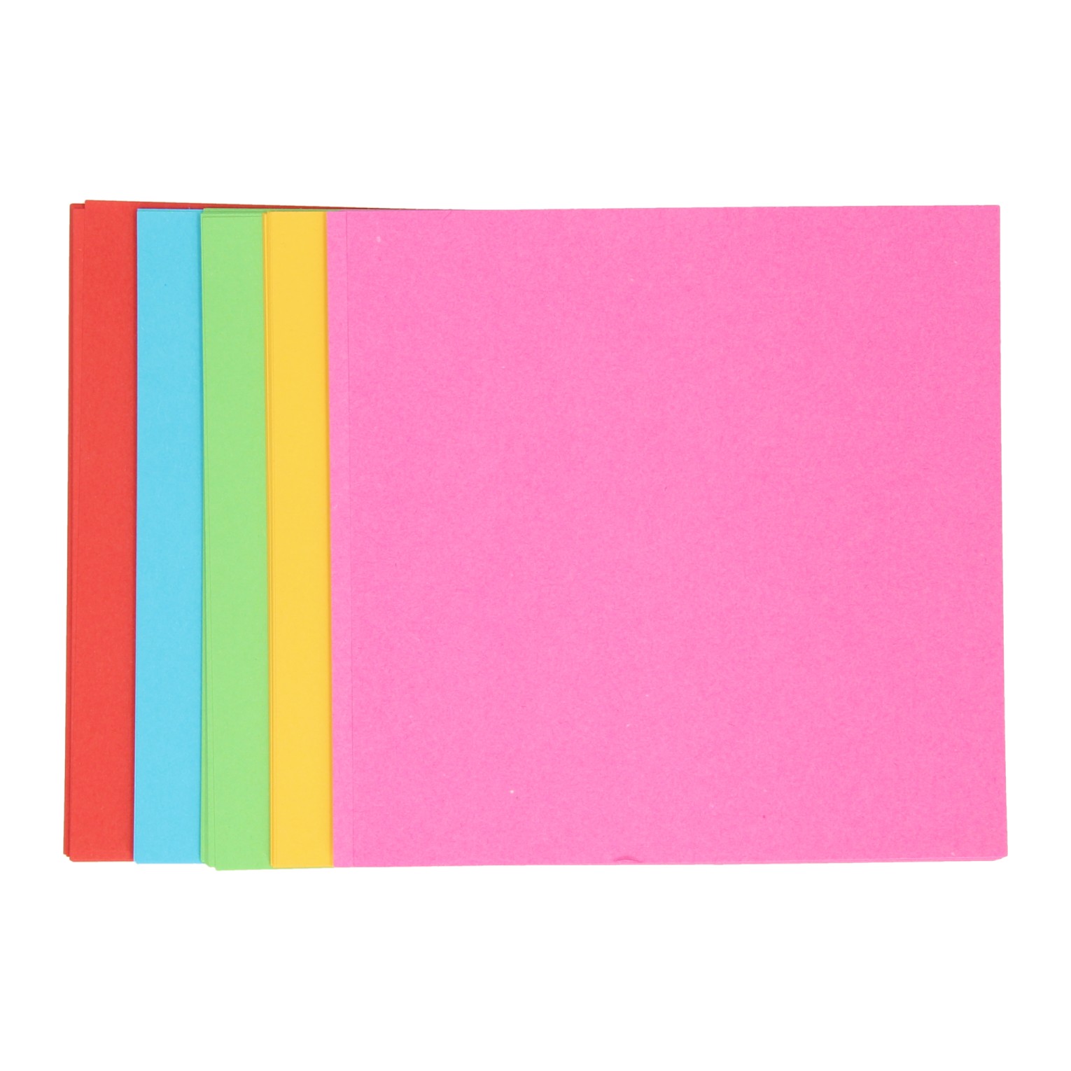 Gekleurde Vouwblaadjes 16x16cm, 100st.