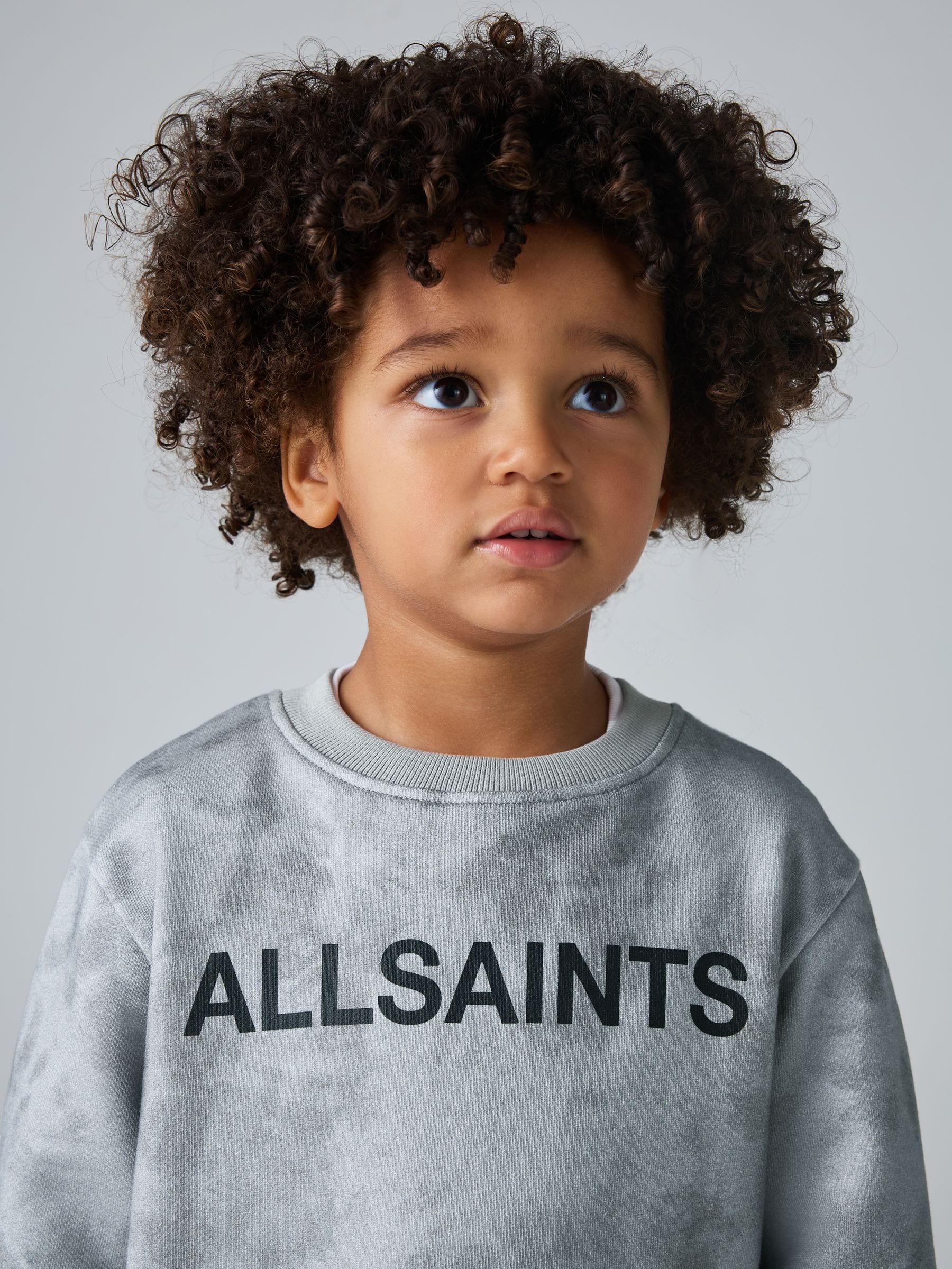 smALLSAINTS Logo Oversized Younger Boys Sweatshirt and Jogger Set