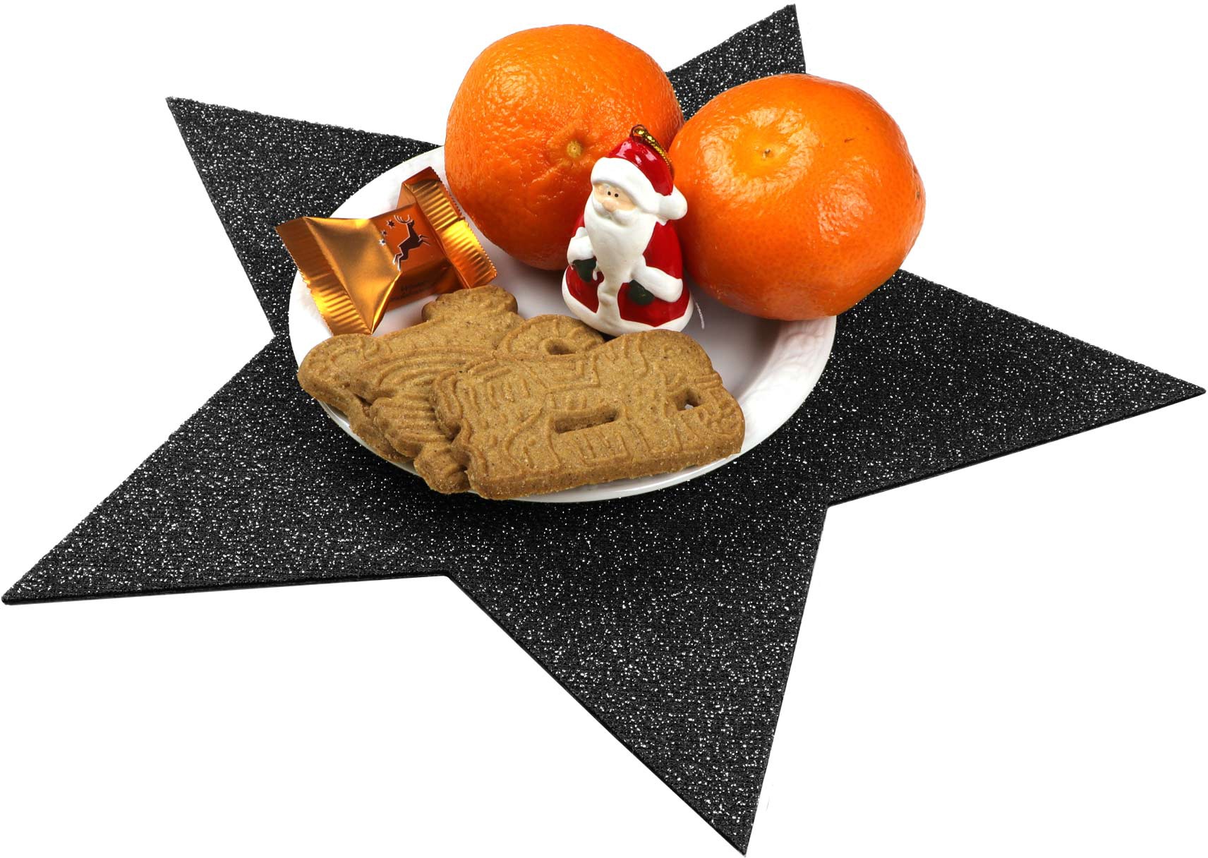 Primaflor-Ideen in Textil Platzset »Stern, Weihnachtsdeko« auch ideal als Untersetzer oder Dekoration, Grösse 29,5 cm