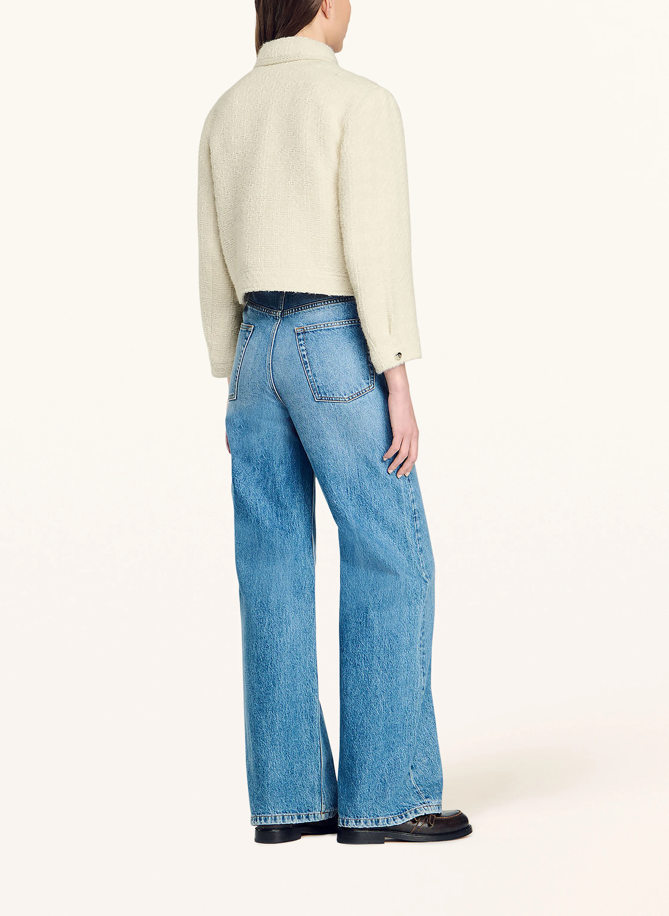 SANDRO Tweed-Jacke