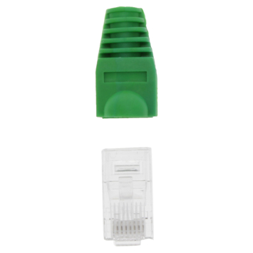 Q-Link UTP 6 connector 8P RJ45/6 kapjes 12 stuks
