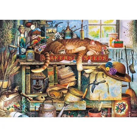 Schmidt Spiele Puzzle - Remington, der Gärtner, 1000 Teile