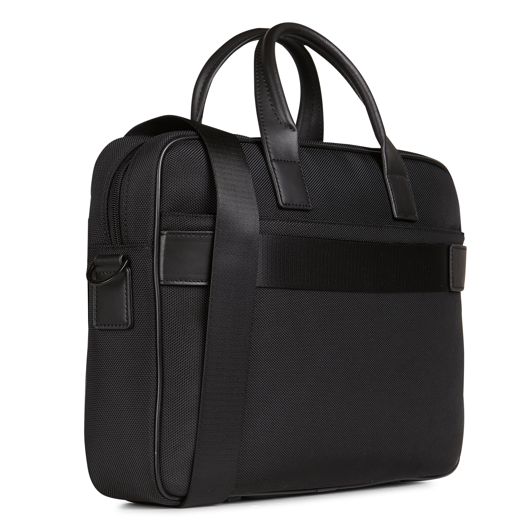 Sac ordinateur en toile | Noir