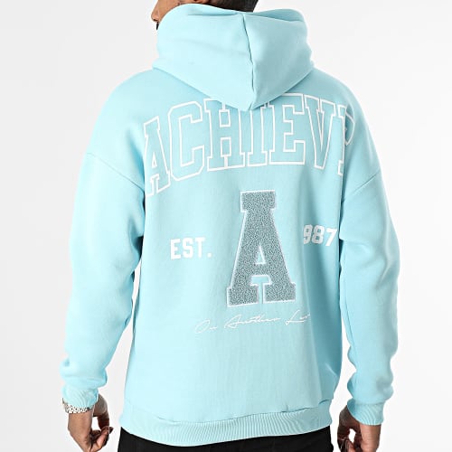 Sweat Capuche Bleu Clair
