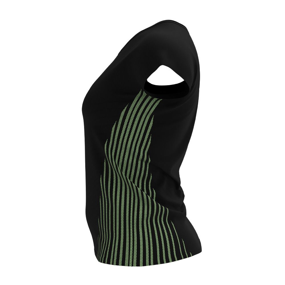 Compressport PERFORMANCE - Maillot Femme black/paradise green