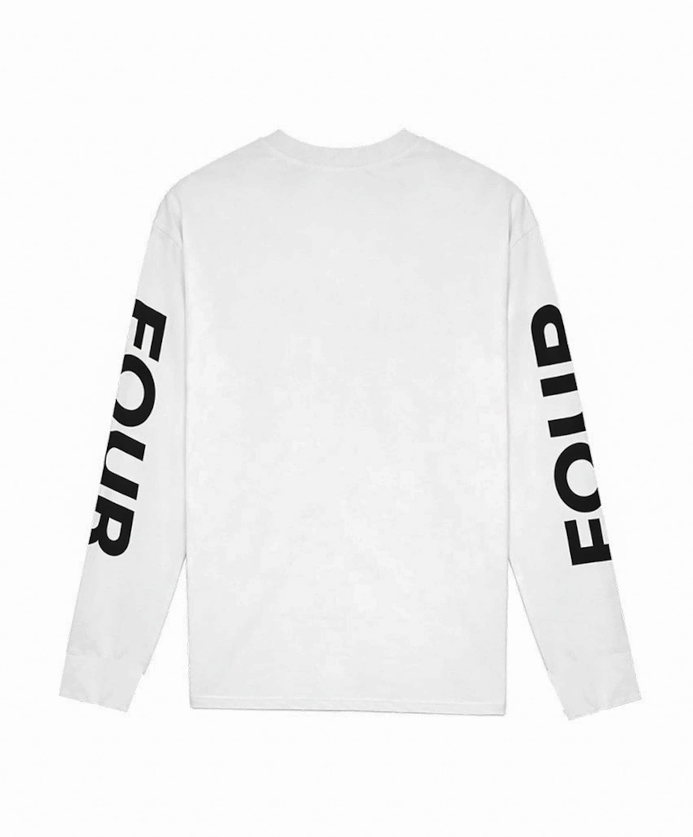 FOUR Heren longsleeve wit