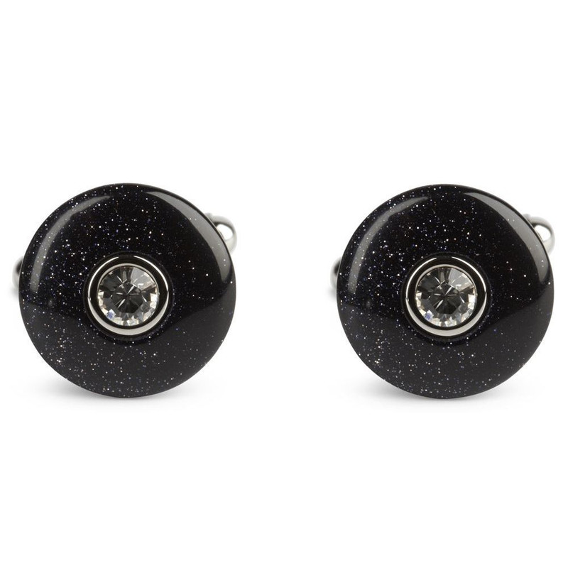 Boutons de manchette, Discus, Goldstone