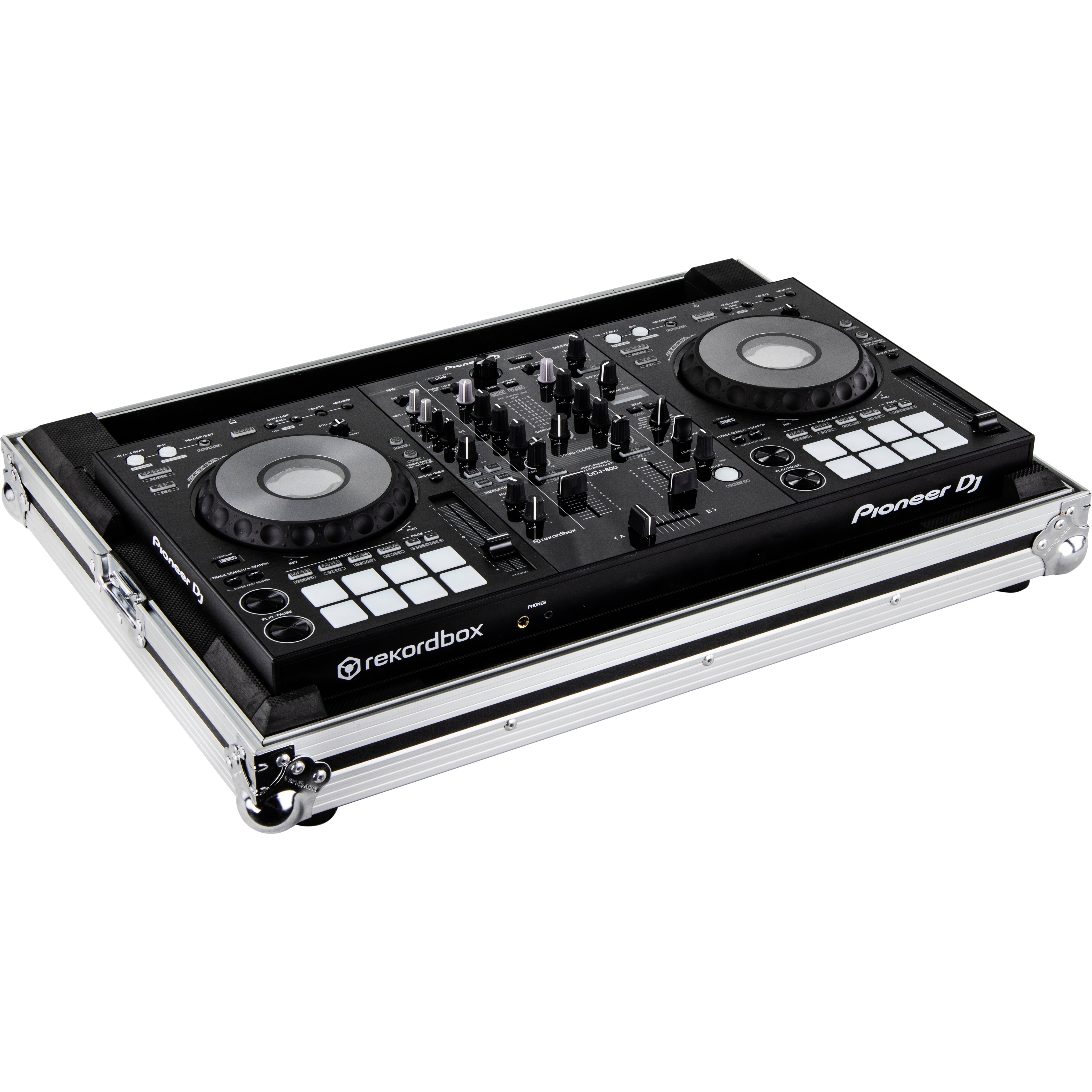 Odyssey FZPIDDJ800 flightcase voor Pioneer DDJ-800