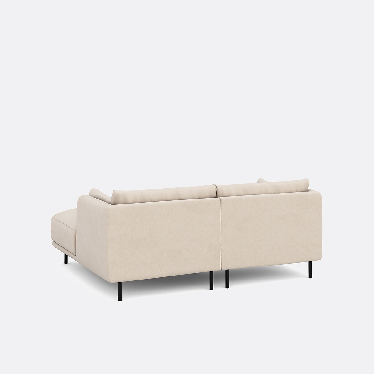 LA REDOUTE INTERIEURS<br>Sofá compacto retangular, tecido texturizado Victor