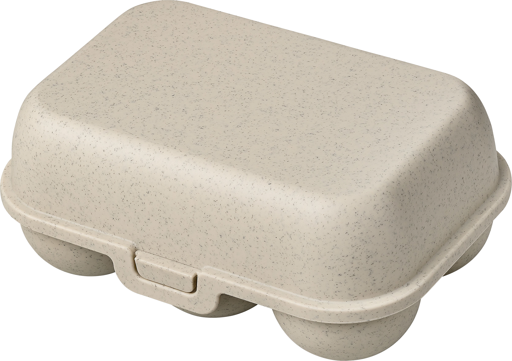 Koziol Eggs to go mini Eierbox für 6 Eier desert sand