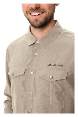 Chemise Manches Longues Vaude Rosemoor II Beige