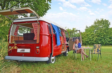 VW Bulli fahren Wees