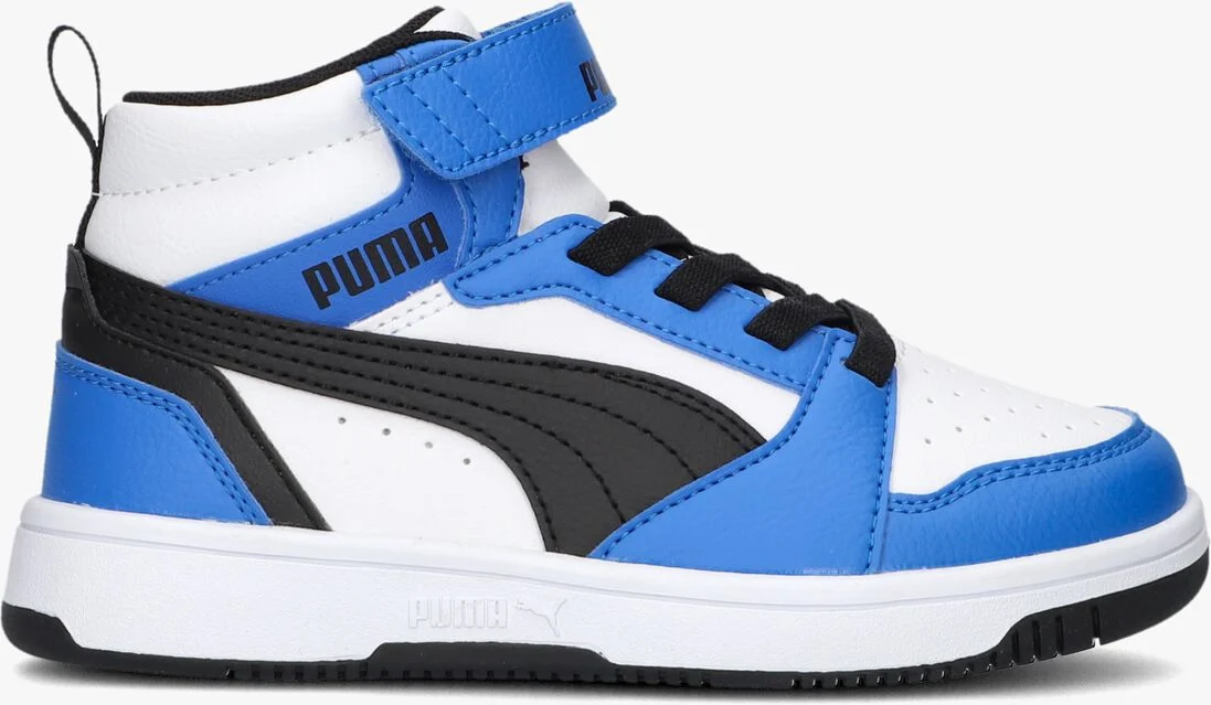 PUMA blauwe puma hoge sneaker rebound v6 mid