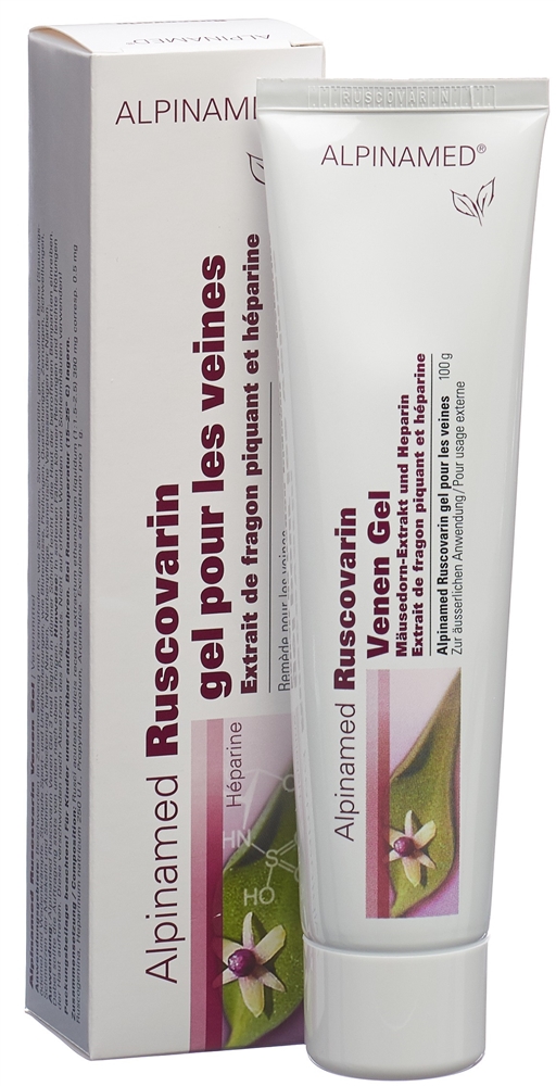 ALPINAMED Ruscovarin Venen Gel<br>100 g, Tube, Gel