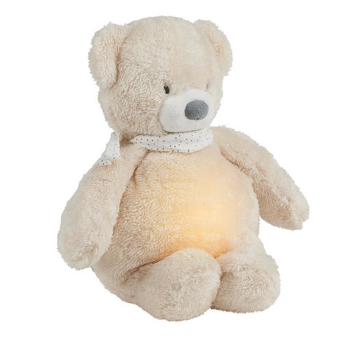 Sleepy veilleuse peluche ours Beige - NATTOU