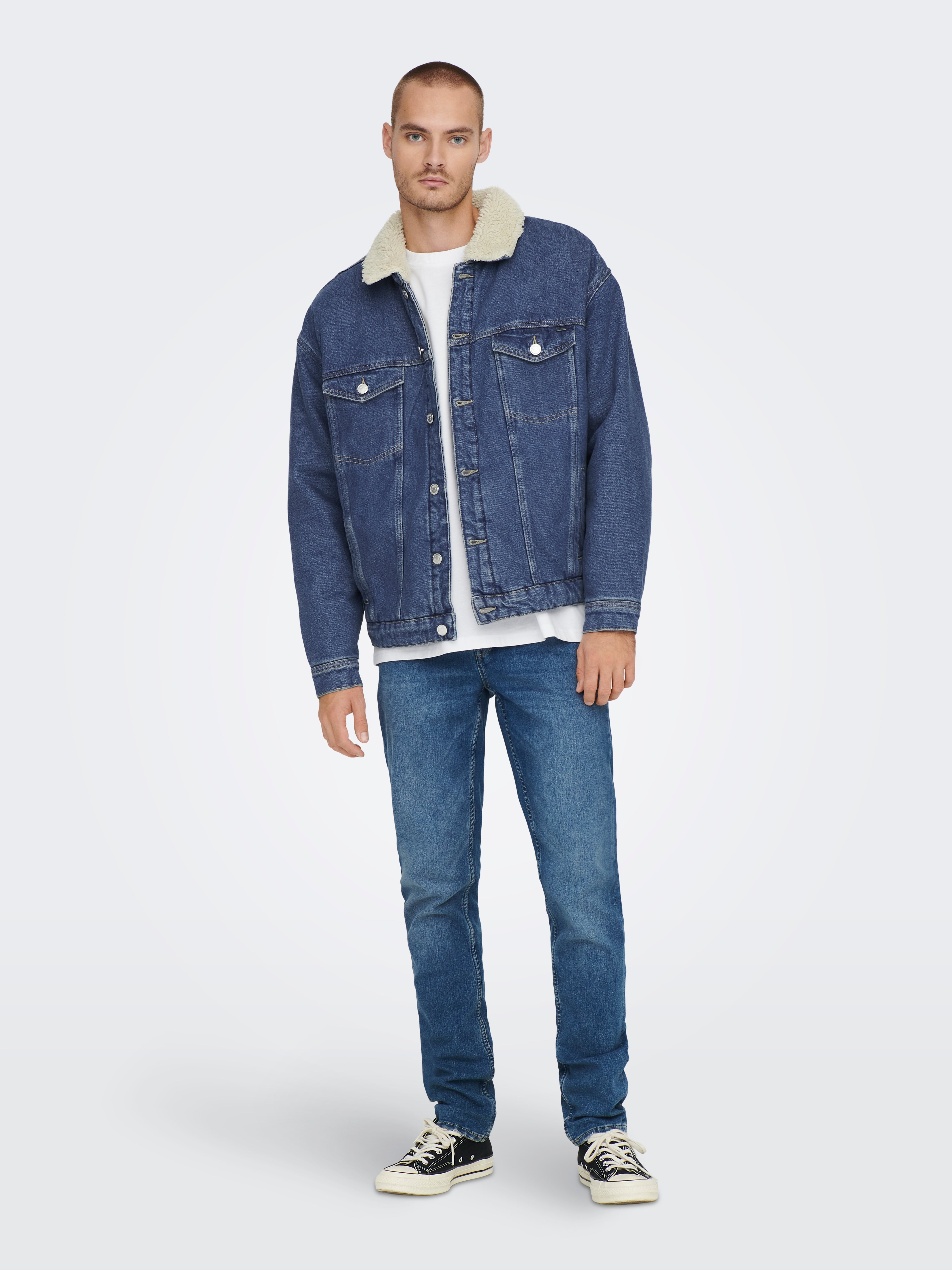 ONSRICK Jeansjacke Blue Denim