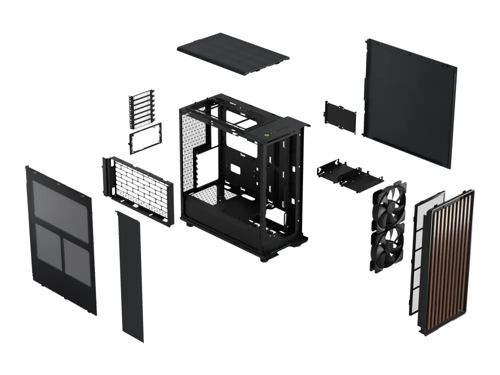Fractal North Charcoal - Sort (Design Case, FD-C-NOR1C-01)