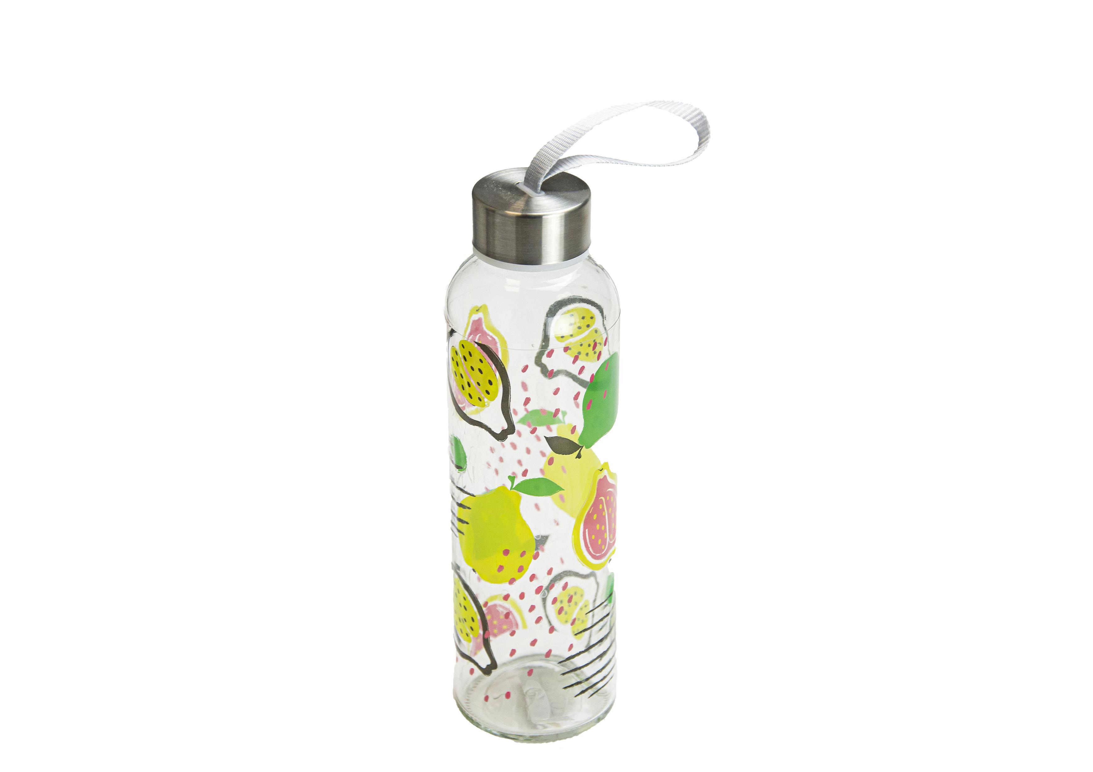 GOURDE VERRE 0.5L EXOTIQUE