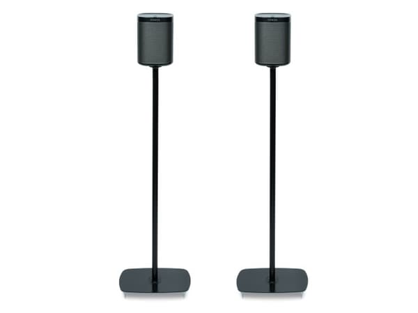 Flexson S1-FSX2 - Stativ - for høyttaler(e) - svart - plassering på gulv (en pakke 2) - for Sonos One (svart)