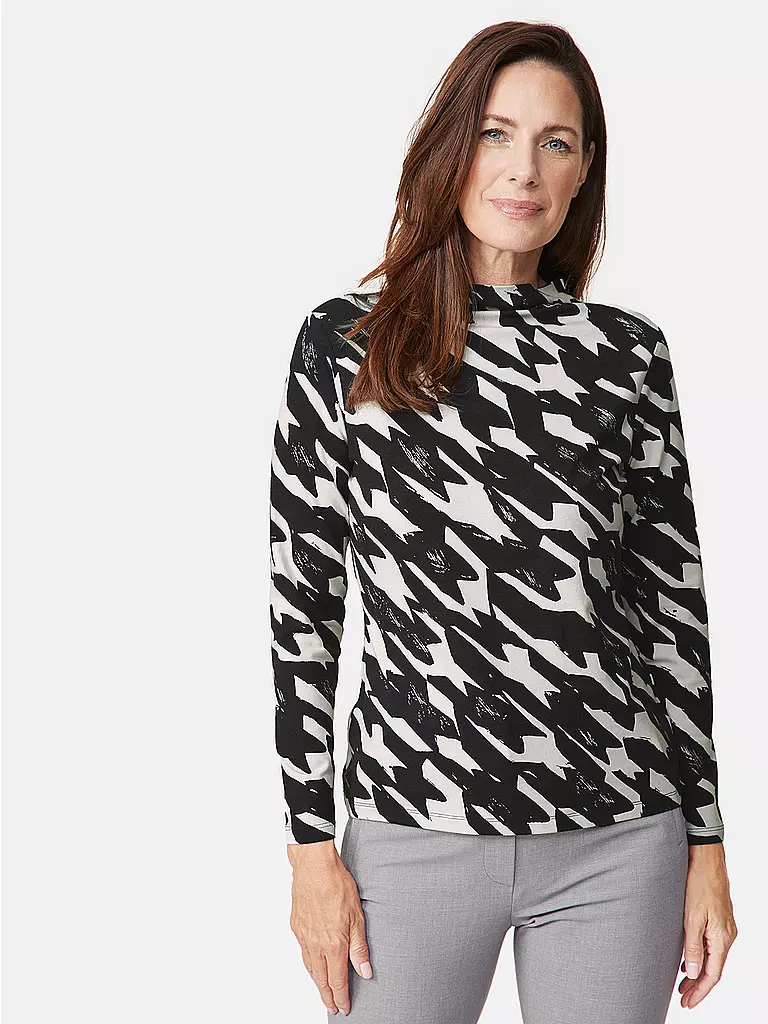 GERRY WEBER Langarmshirt schwarz