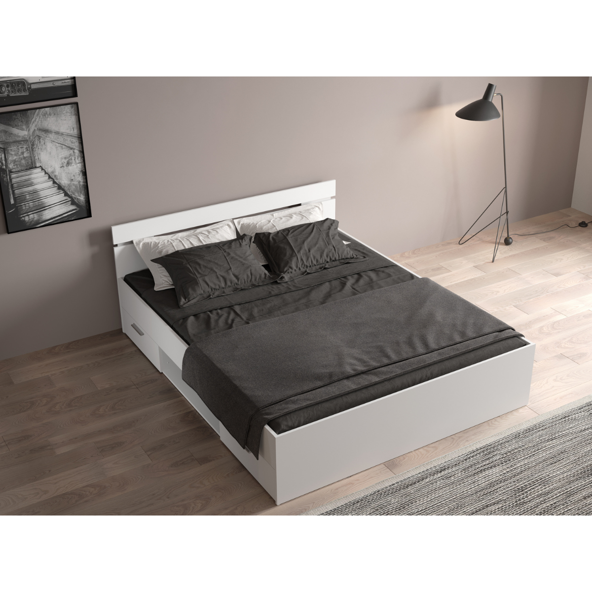Calicosy - MICHIGAN Bed 160x200 cm - H74,2 cm