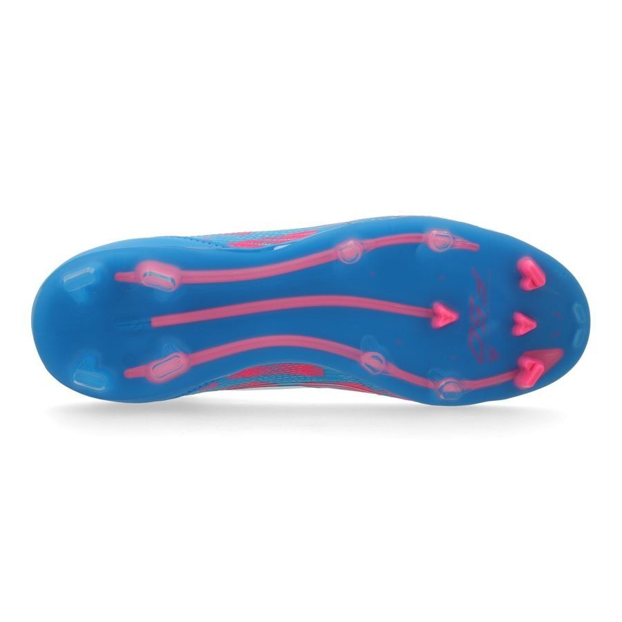 adidas F50 Pro FG Reemergence - Bleu/Blanc/Rose Enfant
